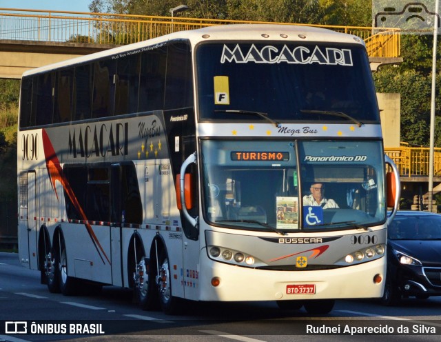Auto Ônibus Macacari 9090 na cidade de Santa Isabel, São Paulo, Brasil, por Rudnei Aparecido da Silva. Número da foto: #6964402.