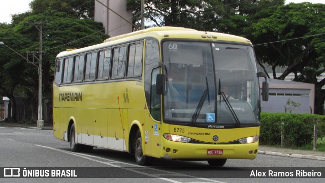 Viação Itapemirim 8225 na cidade de São José dos Campos, São Paulo, Brasil, por Alex Ramos Ribeiro. ID da foto: 6967754.