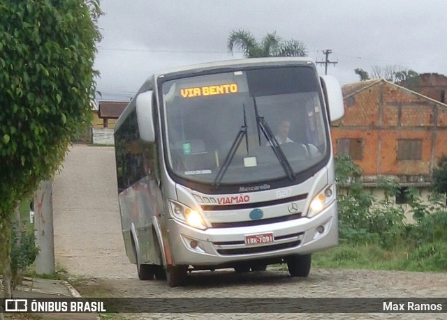 Empresa de Transporte Coletivo Viamão 8217 na cidade de Viamão, Rio Grande do Sul, Brasil, por Max Ramos. ID da foto: 6965676.