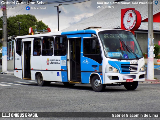 Cooper Líder > A2 Transportes 6 8885 na cidade de São Paulo, São Paulo, Brasil, por Gabriel Giacomin de Lima. Número da foto: #6966941.