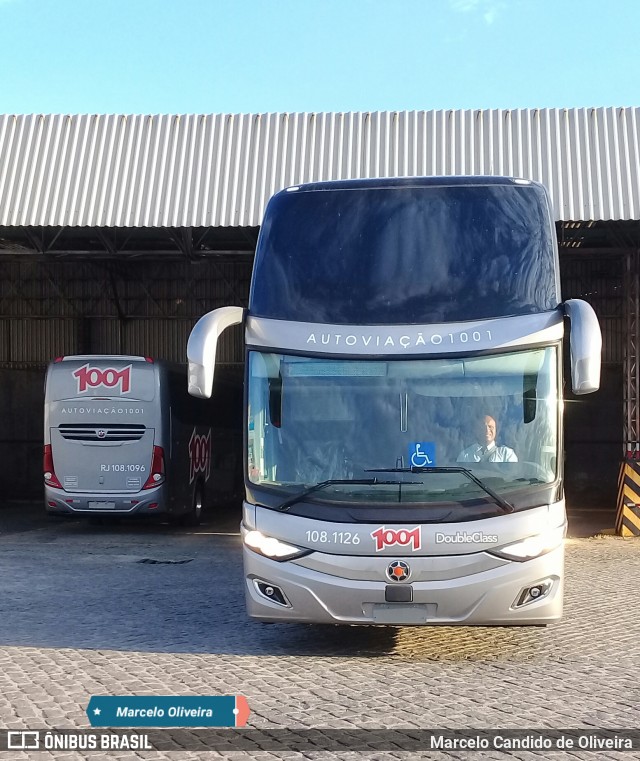 Auto Viação 1001 1126 na cidade de Rio de Janeiro, Rio de Janeiro, Brasil, por Marcelo Candido de Oliveira. Número da foto: #6965784.