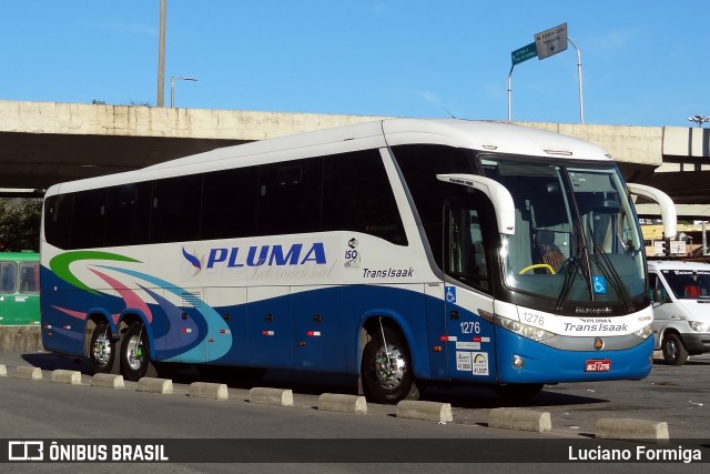 Trans Isaak Turismo 1276 na cidade de Belo Horizonte, Minas Gerais, Brasil, por Luciano Formiga. Número da foto: #6966842.