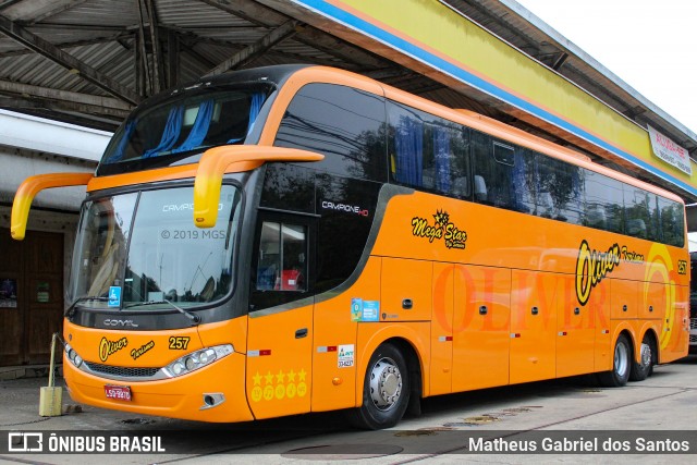 Oliver Turismo 257 na cidade de Poços de Caldas, Minas Gerais, Brasil, por Matheus Gabriel dos Santos. Número da foto: #6966810.