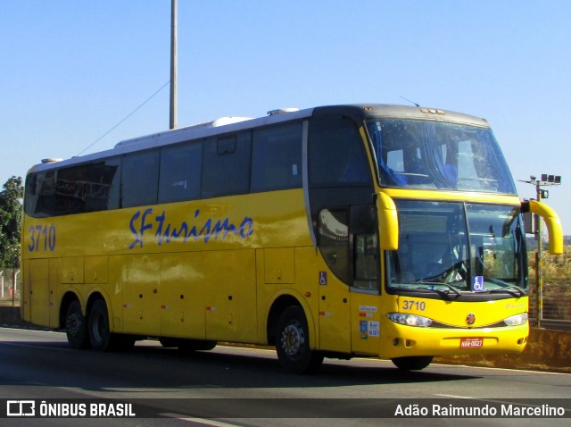 SF Turismo 3710 na cidade de Belo Horizonte, Minas Gerais, Brasil, por Adão Raimundo Marcelino. ID da foto: 6967405.