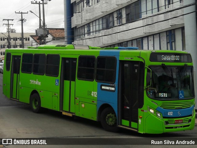 Taguatur - Taguatinga Transporte e Turismo 03412 na cidade de Teresina, Piauí, Brasil, por Ruan Silva Andrade. Número da foto: #6965495.