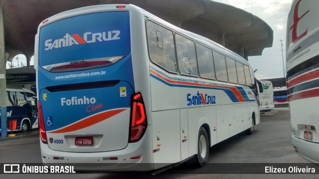 VUSC - Viação União Santa Cruz 4000 na cidade de Porto Alegre, Rio Grande do Sul, Brasil, por Elizeu Oliveira. ID da foto: 6965860.