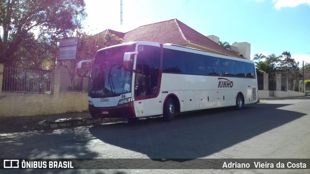 Kinho Transporte e Turismo 07 na cidade de Taquari, Rio Grande do Sul, Brasil, por Adriano  Vieira da Costa. Número da foto: #6965287.