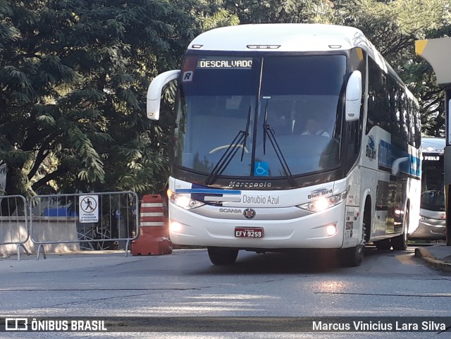 VIDA - Viação Danúbio Azul 11.005 na cidade de São Paulo, São Paulo, Brasil, por Marcus Vinicius Lara Silva. ID da foto: 6966356.