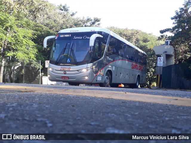 Viação Santa Cruz 232110 na cidade de São Paulo, São Paulo, Brasil, por Marcus Vinicius Lara Silva. Número da foto: #6966372.