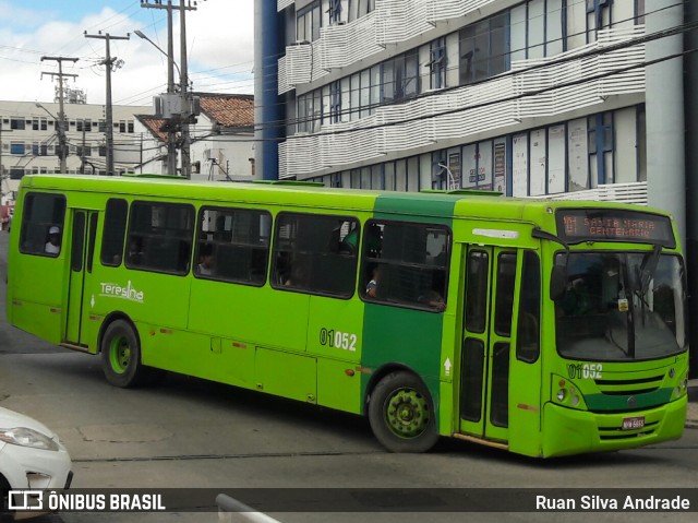 EMVIPI - Empresa Viação Piauí 01052 na cidade de Teresina, Piauí, Brasil, por Ruan Silva Andrade. Número da foto: #6965499.