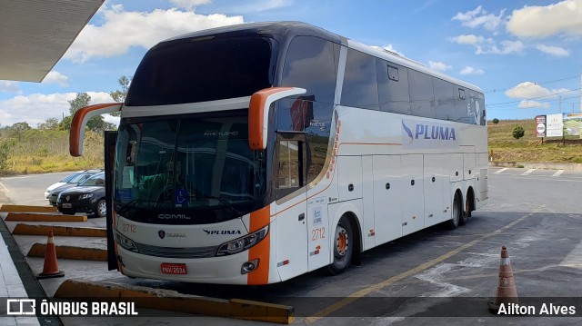 Trans Isaak Turismo 2712 na cidade de Formiga, Minas Gerais, Brasil, por Ailton Alves. ID da foto: 6967560.