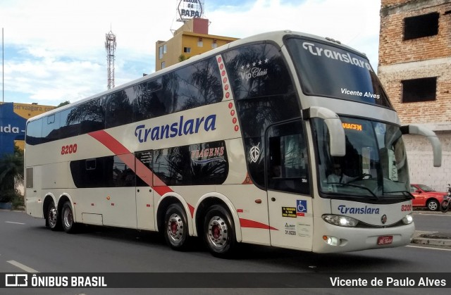 Translara Turismo 8200 na cidade de Aparecida, São Paulo, Brasil, por Vicente de Paulo Alves. Número da foto: #6966668.
