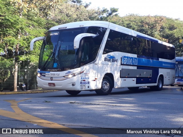 VIDA - Viação Danúbio Azul 10.019 na cidade de São Paulo, São Paulo, Brasil, por Marcus Vinicius Lara Silva. ID da foto: 6966425.