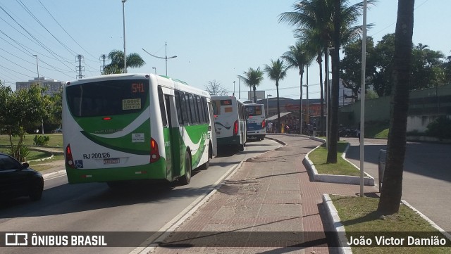 Viação São José RJ 200.126 na cidade de Nova Iguaçu, Rio de Janeiro, Brasil, por João Victor Damião. Número da foto: #6968046.