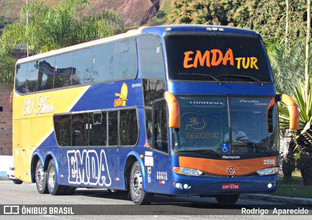 EMDA Tur 2550 na cidade de Aparecida, São Paulo, Brasil, por Rodrigo  Aparecido. Número da foto: #6969848.