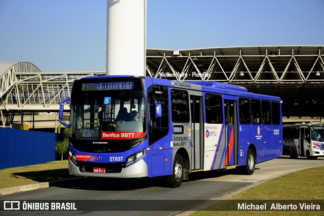 BBTT - Benfica Barueri Transporte e Turismo 27.637 na cidade de Osasco, São Paulo, Brasil, por Michael  Alberto Vieira. Número da foto: #6968261.