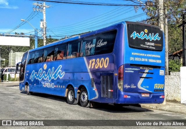 Nogueira e Neiva Turismo 17300 na cidade de Aparecida, São Paulo, Brasil, por Vicente de Paulo Alves. ID da foto: 6969976.