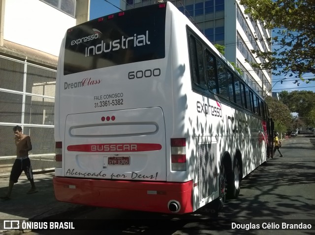 Expresso Industrial Turismo 6000 na cidade de Belo Horizonte, Minas Gerais, Brasil, por Douglas Célio Brandao. Número da foto: #6968601.