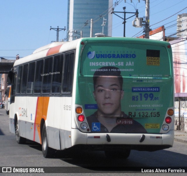 Evanil Transportes e Turismo RJ 132.155 na cidade de Nova Iguaçu, Rio de Janeiro, Brasil, por Lucas Alves Ferreira. ID da foto: 6969684.