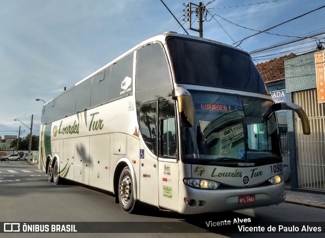 Lourdes Tur 1050 na cidade de Aparecida, São Paulo, Brasil, por Vicente de Paulo Alves. Número da foto: #6969344.