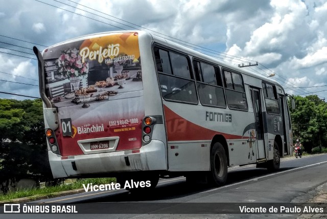 Viação Formiga 60 na cidade de Formiga, Minas Gerais, Brasil, por Vicente de Paulo Alves. ID da foto: 6969319.