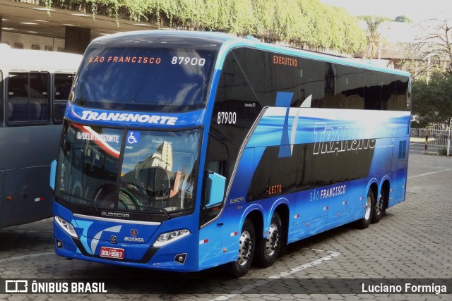 Transnorte - Transporte e Turismo Norte de Minas 87900 na cidade de Belo Horizonte, Minas Gerais, Brasil, por Luciano Formiga. ID da foto: 6970182.