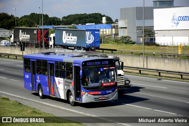 BBTT - Benfica Barueri Transporte e Turismo 27.481 na cidade de Barueri, São Paulo, Brasil, por Michael  Alberto Vieira. ID da foto: 6968242.