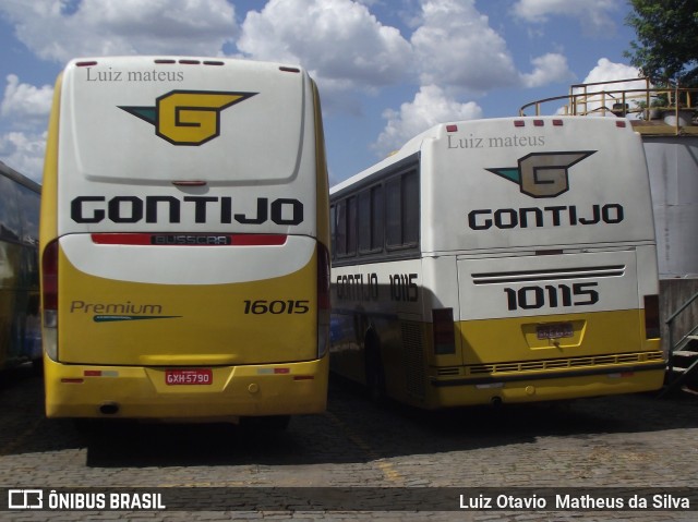 Empresa Gontijo de Transportes 16015 na cidade de Belo Horizonte, Minas Gerais, Brasil, por Luiz Otavio Matheus da Silva. ID da foto: 6971564.