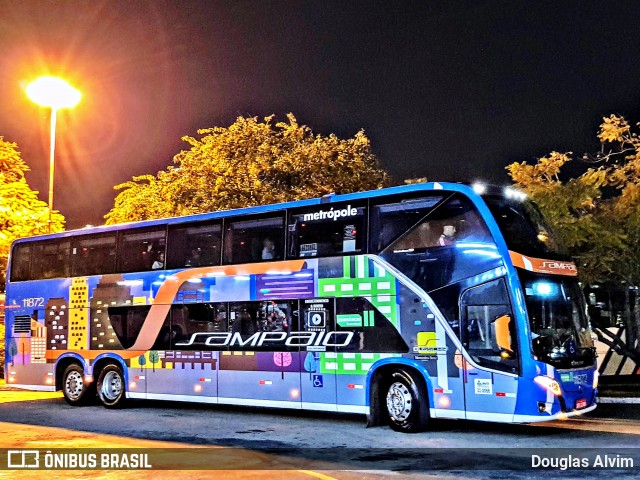 Viação Sampaio 11872 na cidade de Mogi das Cruzes, São Paulo, Brasil, por Douglas Alvim. Número da foto: #6972159.