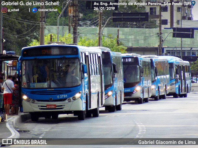 TUPI - Transportes Urbanos Piratininga 6 2130 na cidade de São Paulo, São Paulo, Brasil, por Gabriel Giacomin de Lima. ID da foto: 6972189.