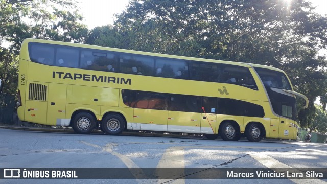Viação Itapemirim 17405 na cidade de São Paulo, São Paulo, Brasil, por Marcus Vinicius Lara Silva. Número da foto: #6971490.