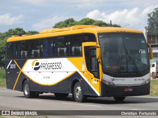 Viação Progresso 30316 na cidade de Muriaé, Minas Gerais, Brasil, por Christian  Fortunato. ID da foto: 6971725.