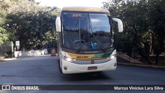 Empresa Gontijo de Transportes 18030 na cidade de São Paulo, São Paulo, Brasil, por Marcus Vinicius Lara Silva. Número da foto: #6971454.