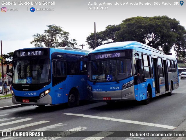 Viação Paratodos > São Jorge > Metropolitana São Paulo > Mobibrasil 6 3229 na cidade de São Paulo, São Paulo, Brasil, por Gabriel Giacomin de Lima. Número da foto: #6972197.