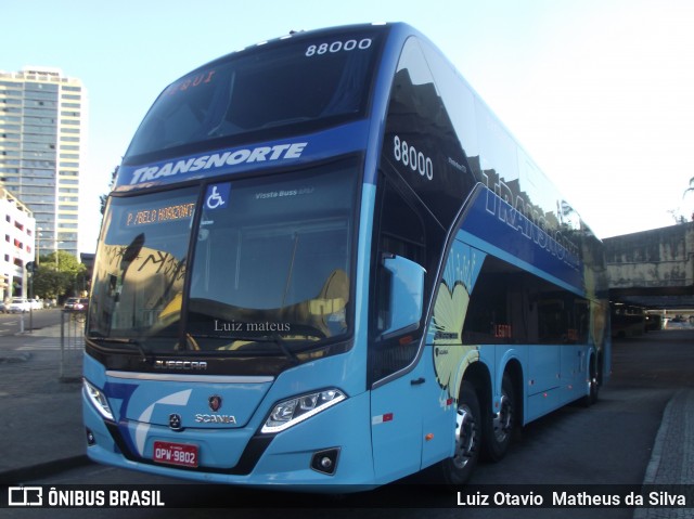 Transnorte - Transporte e Turismo Norte de Minas 88000 na cidade de Belo Horizonte, Minas Gerais, Brasil, por Luiz Otavio Matheus da Silva. ID da foto: 6971584.