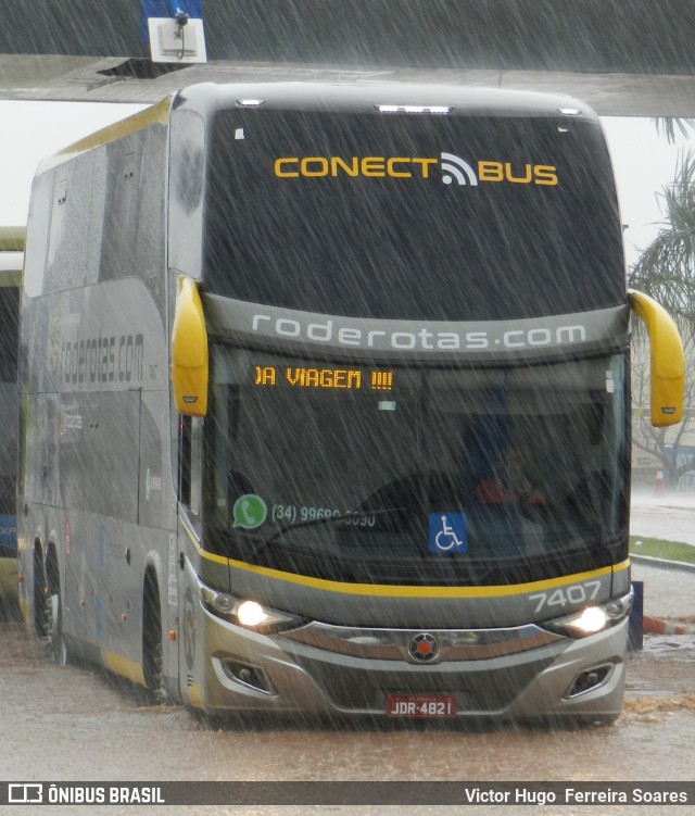 RodeRotas - Rotas de Viação do Triângulo 7407 na cidade de Goiânia, Goiás, Brasil, por Victor Hugo  Ferreira Soares. Número da foto: #6974344.