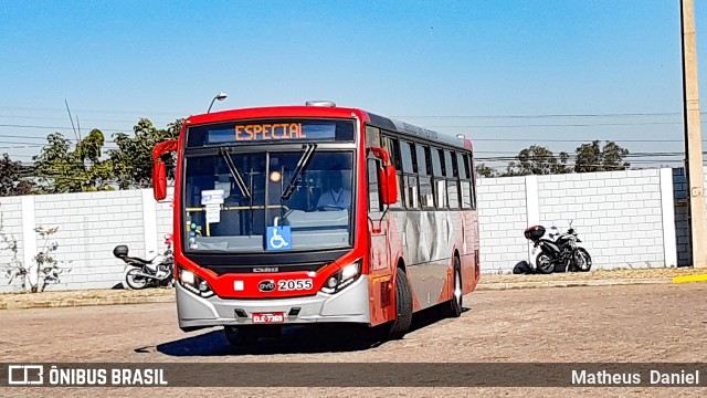 Itajaí Transportes Coletivos 2055 na cidade de Campinas, São Paulo, Brasil, por Matheus Daniel. Número da foto: #6973325.