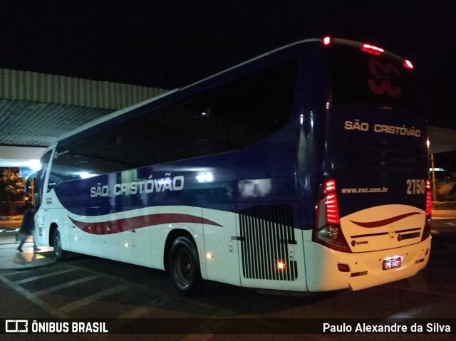 Viação São Cristóvão 2750 na cidade de Itaúna, Minas Gerais, Brasil, por Paulo Alexandre da Silva. ID da foto: 6974730.