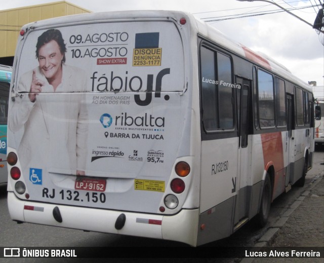 Evanil Transportes e Turismo RJ 132.150 na cidade de Nova Iguaçu, Rio de Janeiro, Brasil, por Lucas Alves Ferreira. ID da foto: 6975086.