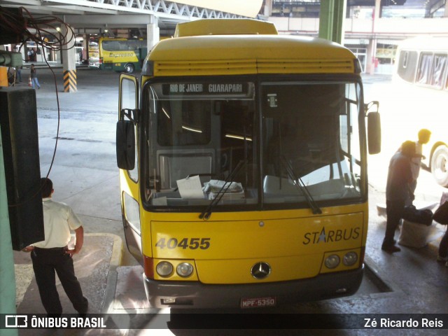 Viação Itapemirim 40455 na cidade de Rio de Janeiro, Rio de Janeiro, Brasil, por Zé Ricardo Reis. ID da foto: 6974071.