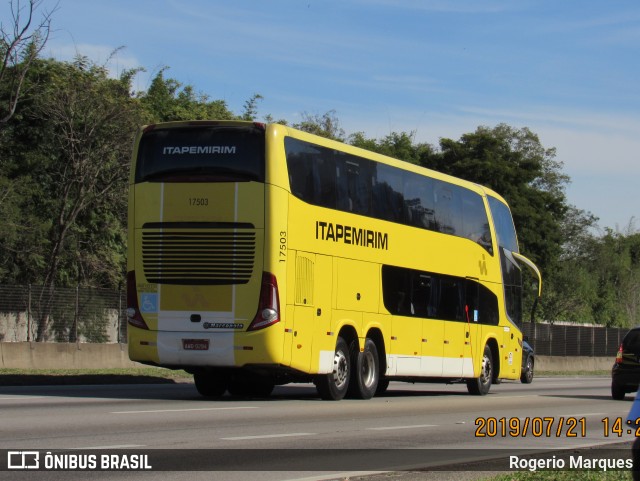 Viação Itapemirim 6025 na cidade de São José dos Campos, São Paulo, Brasil, por Rogerio Marques. Número da foto: #6973431.