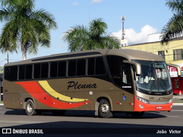 Plenna Transportes e Serviços 1060 na cidade de Feira de Santana, Bahia, Brasil, por João Victor. ID da foto: 6975733.