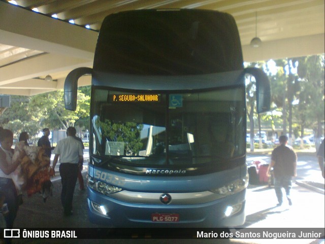 Viação Águia Branca 50320 na cidade de Salvador, Bahia, Brasil, por Mario dos Santos Nogueira Junior. ID da foto: 6973150.