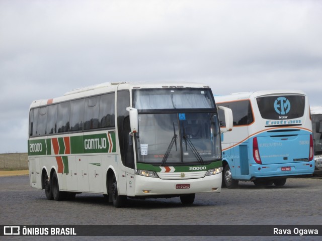 Empresa Gontijo de Transportes 20000 na cidade de Vitória da Conquista, Bahia, Brasil, por Rava Ogawa. ID da foto: 6974509.