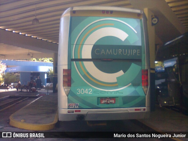 Auto Viação Camurujipe 3042 na cidade de Salvador, Bahia, Brasil, por Mario dos Santos Nogueira Junior. ID da foto: 6975641.