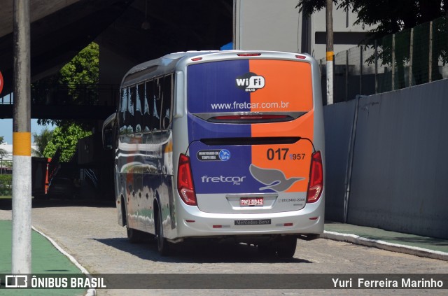 Fretcar 957 na cidade de Fortaleza, Ceará, Brasil, por Yuri Ferreira Marinho. ID da foto: 6973497.