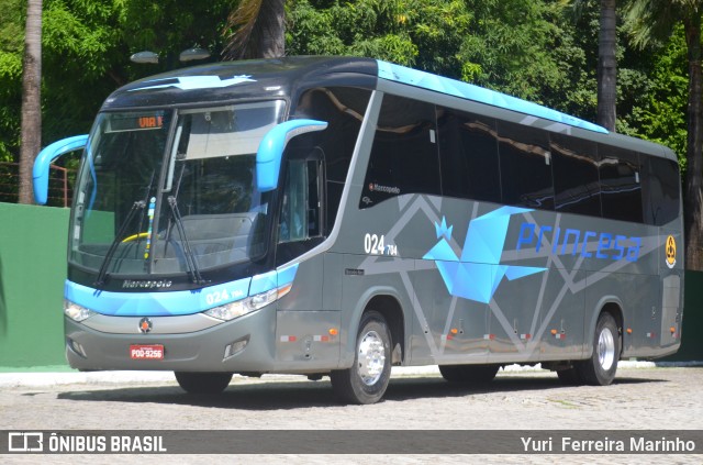 Viação Princesa dos Inhamuns 0241704 na cidade de Fortaleza, Ceará, Brasil, por Yuri Ferreira Marinho. Número da foto: #6975559.