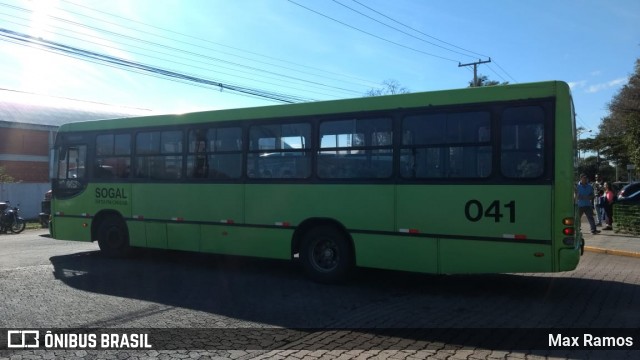 SOGAL - Sociedade de Ônibus Gaúcha Ltda. 041 na cidade de Canoas, Rio Grande do Sul, Brasil, por Max Ramos. Número da foto: #6973212.