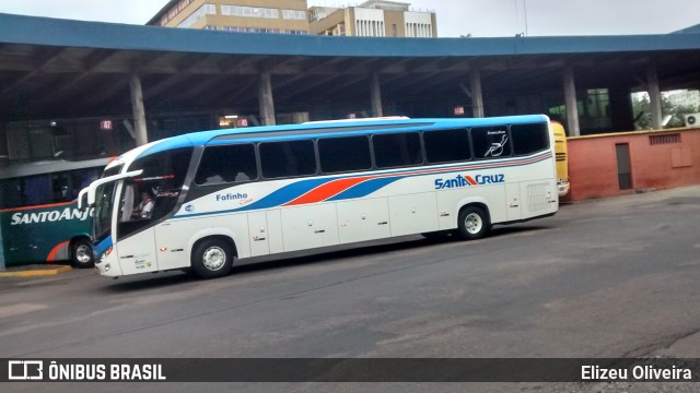 VUSC - Viação União Santa Cruz 4110 na cidade de Porto Alegre, Rio Grande do Sul, Brasil, por Elizeu Oliveira. ID da foto: 6974343.