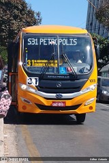 Transporte Suplementar de Belo Horizonte 1015 na cidade de Belo Horizonte, Minas Gerais, Brasil, por Arthur  Antonio. ID da foto: :id.